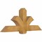 Ekena Millwork Redmond Rough Sawn Timber Gable Bracket, Western Red Cedar, 60"W x 25"H x 6"D x 6"F, 10/12 Pitch GBW060X25X0606RED00RWR - alternate 3